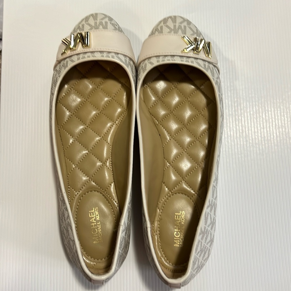 Michael Kors MK logo ballet flats